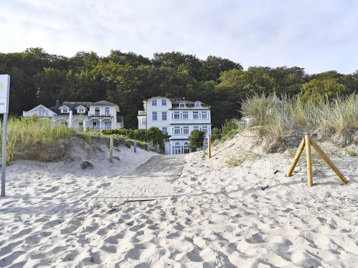 Villa Strandeck In Binz - Wg 1 Mit Meerblick, Terrasse, Wintergarten Exterior foto