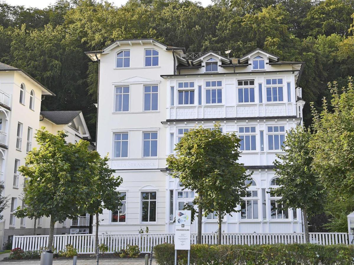 Villa Strandeck In Binz - Wg 1 Mit Meerblick, Terrasse, Wintergarten Exterior foto